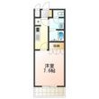 ラ・メールAKAIの間取図