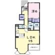 リバーサイドコートⅡの間取図