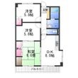 オリーブ沼町の間取図