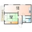 小松里マンションの間取図