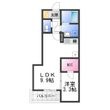 ジーメゾン岸和田ラクセルの間取図
