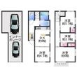 貝塚市王子戸建の間取図