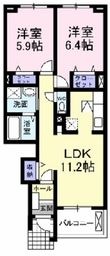 レジデンス 丸一の間取図