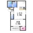 Raffine貝塚の間取図