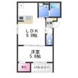 Raffine貝塚の間取図