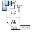 フジパレス岸和田駅前Ⅰ番館の間取図