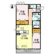 セジュール向陽の間取図