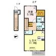 D-room Kukiの間取図