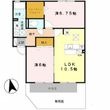 サンヴィレッジ田尻 A棟の間取図