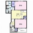 パレ・エクセランⅠの間取図