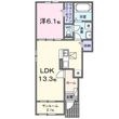 りゅうの盛Ⅰの間取図