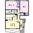 それいゆ東小二里の間取図