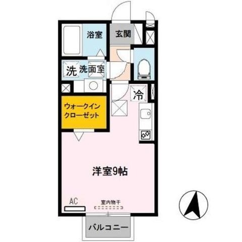 拡大写真:プリミエール リヴル 2階202の間取り