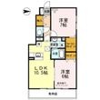 D-room延時A棟の間取図