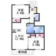 シャーメゾンNANRYUの間取図