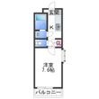 エタニティコートⅠ番館の間取図
