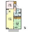 セジュール田尻の間取図