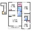 MAST COURT秋葉の間取図