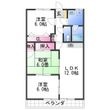 カサ・デ・わさⅡの間取図