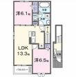 パルティーレⅡの間取図