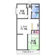 畑野マンション A棟の間取図