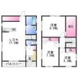 和歌山市毛見の間取図