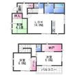 紀三井寺戸建ての間取図