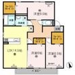 D-room西浜の間取図