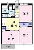 アルカディアⅡの間取図