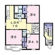 アルカディアⅢの間取図