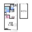 レオパレスあきばの間取図
