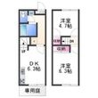 レオパレスほしやの間取図