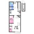 レオパレスルミエールの間取図