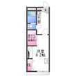 レオパレス名草山の間取図
