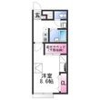 レオパレスHIGASHINOの間取図