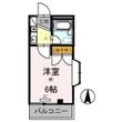 写真:スカイビュー 5階503の間取図