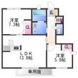 MAST COURT秋葉Ⅱの間取図