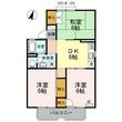 パレーシャル足高 1号棟の間取図
