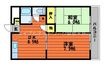 エトワール倉敷の間取図