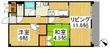 写真：ルネス倉敷1階の間取図