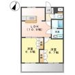倉敷市真備町川辺の間取図