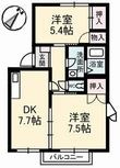 倉敷市連島中央4丁目の間取図
