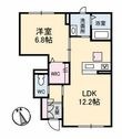倉敷市船穂町船穂の間取図