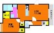 倉敷市玉島1丁目の間取図
