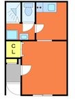 倉敷市玉島爪崎の間取図