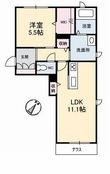 浅口市金光町占見の間取図
