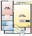 AKURA玉島の間取図