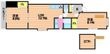 オアシス弐番館の間取図