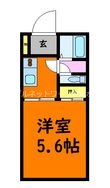 ドミール西口 B棟の間取図