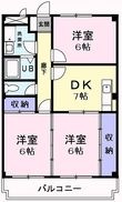 青梅市藤橋2丁目の間取図